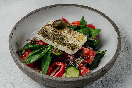 Салат Греческий с юдзу