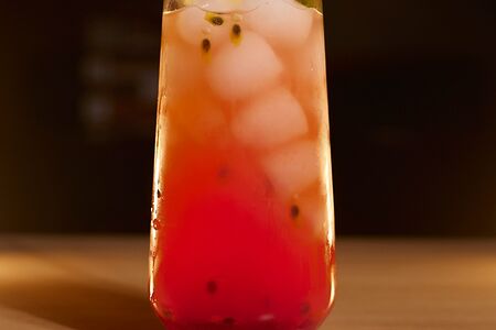 Лимонад маракуя-малина