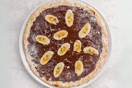 Шоколадная пицца