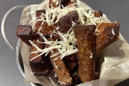 Гренки чесночные 