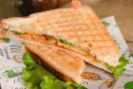 Сэндвич с лососем
