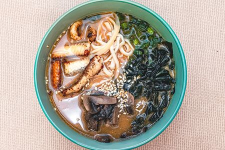 Мисо суп с угрем