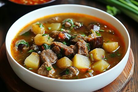 Хашлама с бараниной