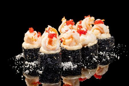 Ролл Цезарь с креветкой