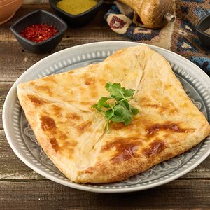 Хачапури из слоеного теста