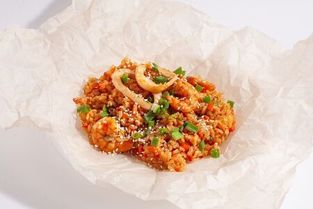 Рис с тигровыми креветками