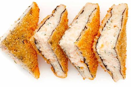 Сендвич ролл с копченной курицей