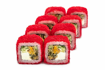 Ролл Калифорния с мидиями