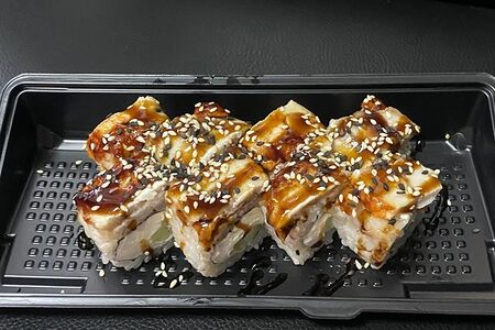 Ролл Фуджияма запеченная