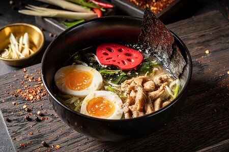 Рамен с курицей