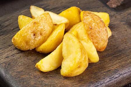 Картофель по-деревенски закуска