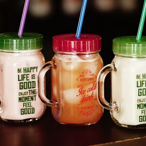 Молочный коктейль Клубника-банан