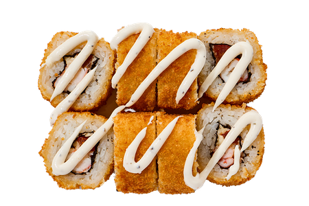 Цезарь темпура с креветкой