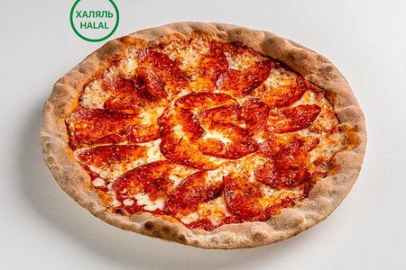 Пицца салями халяль ржаная