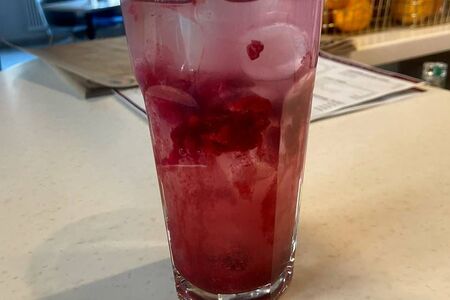 Лимонад малина 