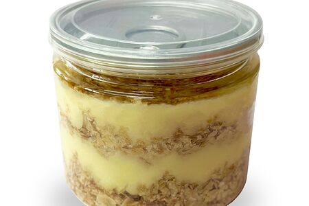 Десерт Наполеон в банке