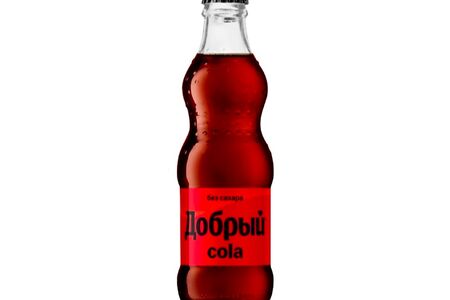Добрый Кола без сахара в стекле