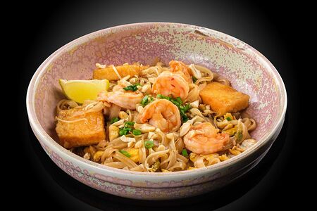 Рисовая лапша Пад Тай с креветкой