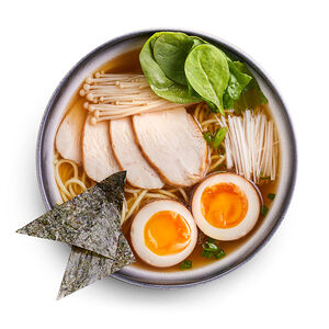 Рамен с курицей
