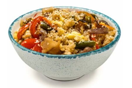 Тяхан с морепродуктами