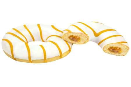 Донат Карамельный