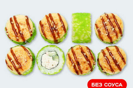 Запеченный сырный с крабом