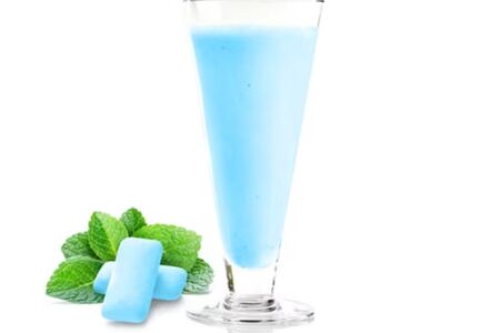 Молочный коктейль со вкусом жвачки