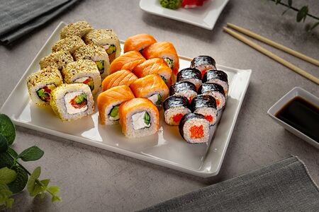 Набор роллов Лосось