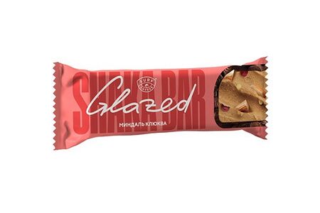 Протеиновый батончик Shaka bar «миндаль клюква»