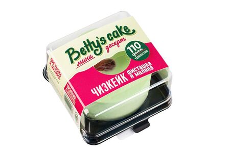 Чизкейк малина фисташка