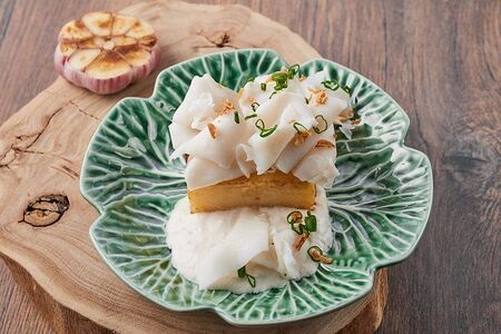 Фермерское сало с печеным картофелем