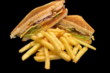 Сэндвич с курицей 