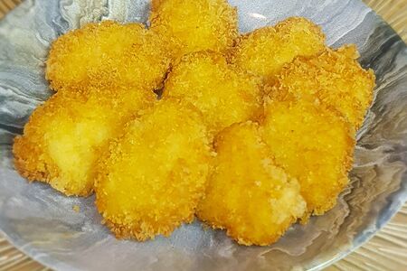 Курица в сухарях