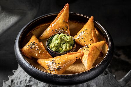 Мексиканские пирожки с креветками