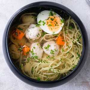 Куриный бульон 