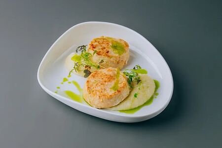 Котлеты из индейки с гарниром на выбор