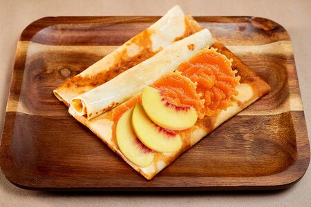 Персик-блин