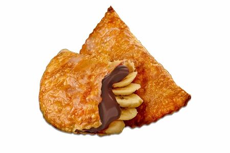 Чебурек с Нутеллой и бананом