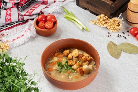 Суп Гороховый