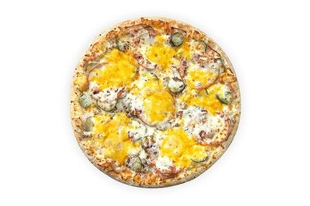 Ячизбургер с беконом Пицца 32