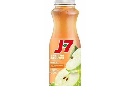 Сок J7 Яблоко осветленное