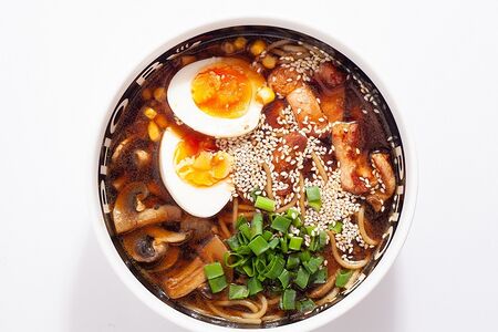 Рамен с курицей