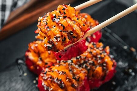 Запечёный ролл Самурай