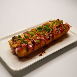 С курицей и беконом