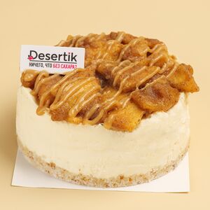 Яблочный чизкейк