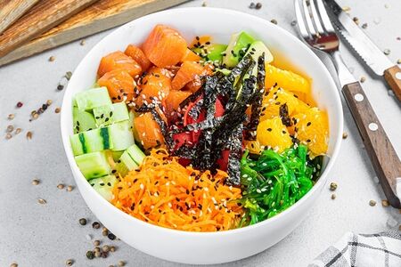 Поке Лосось