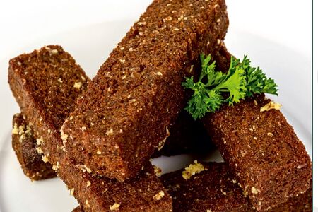 Гренки с чесноком