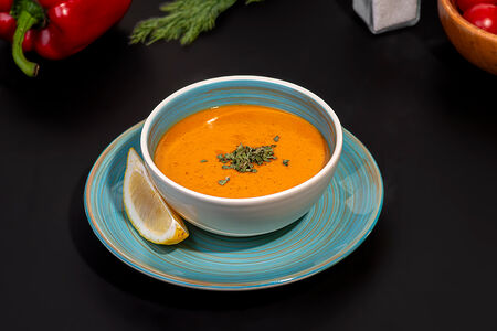 Крем-суп чечевичный