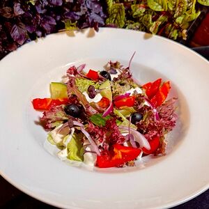 Салат Греческий с муссом из Феты