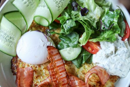 Драник с беконом